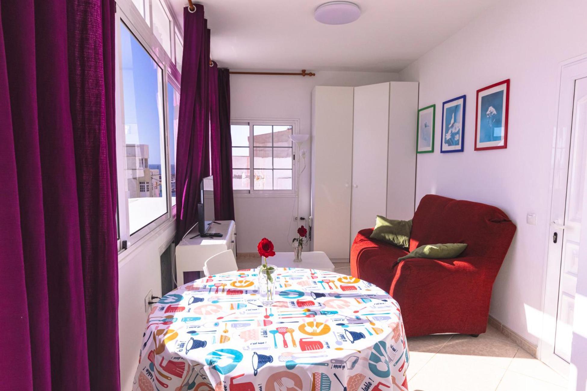 Apartamento ático Gran Tarajal Esterno foto